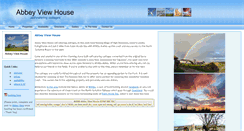 Desktop Screenshot of abbeyviewhouse.com